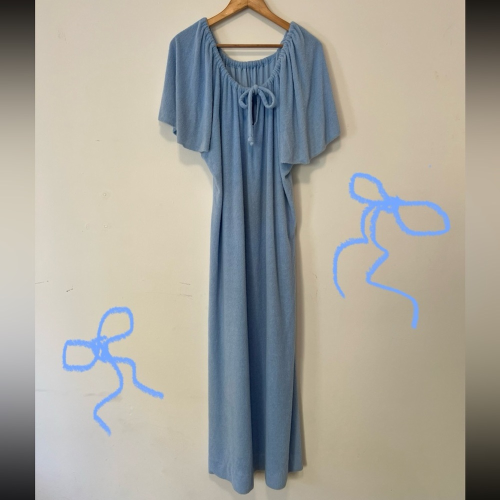 Lucie Ann Beverly Hills 💙 Vintage Housedress/Cover-up